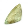 Кабошон из берилла треугольник, 20*40*5,5мм