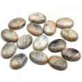 Кабошон из камня лунник овал, 18*25*5,5мм Кабошон из камня лунник овал, 18*25*5,5мм
