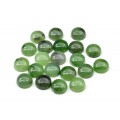 Кабошон из нефрита круг 11*11*5мм