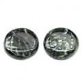 Кабошон из серафинита круг, 23-24*6мм