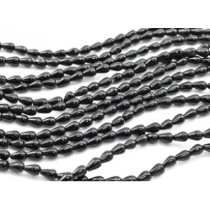 Бусины из агата капля 6*8мм, 41см, 45 бусин