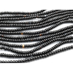 Бусины из агата диск 7мм, 38см, 126 бусин