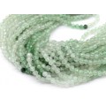 Бусины из авантюрина зеленого шарик 3мм, 38см, 120 бусин