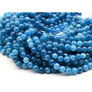 Бусины из апатита искусственного шарик 8мм, 37,5см, 46 бусин (иск.)