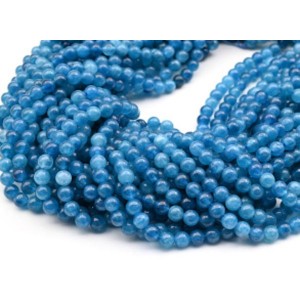 Бусины из апатита искусственного шарик 6мм, 38см, 60 бусин (иск.)