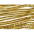 Бусины из гематита треугольник 4*4мм цвет золотистый, 39см, 150 бусин