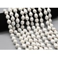 Бусины из жемчуга барокко 11-14мм цвет белый, 40,5см, 25 бусин