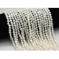 Бусины из жемчуга барокко 5мм белый, 36см, 72 бусины
