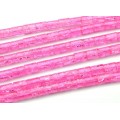 Бусины из сахарного кварца тонированного цилиндр 8*12мм цвет розовый, 37см, 32 бусины (иск.) Бусины из сахарного кварца тонированного цилиндр 8*12мм цвет розовый, 37см, 32 бусины (иск.)