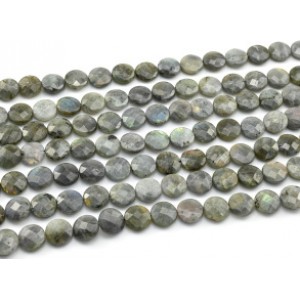 Бусины из лабрадорита круг гр.16,5мм, 38,5см, 24 бусины