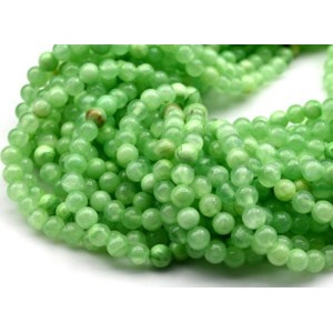 Бусины из оникса шарик 6мм, 40см, 68 бусин