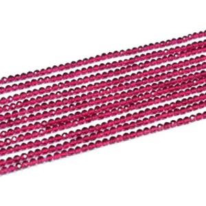 Бусины из шпинели шарик гр.3мм цвет рубиновый, 36,5см, 123 бусины (иск.) Бусины из шпинели шарик гр.3мм цвет рубиновый, 36,5см, 123 бусины (иск.)
