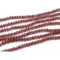 Бусины из циркона рондель гр.6мм цвет фиолетовый, 43см, 92 бусины (иск.) Бусины из циркона рондель гр.6мм цвет фиолетовый, 43см, 92 бусины (иск.)