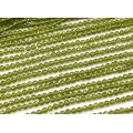Бусины из шпинели шарик гр.3мм цвет оливковый, 37см, 137 бусин (иск.)
