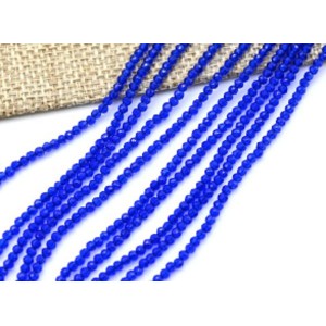 Бусины из шпинели шарик гр.2мм цвет синий яркий, 37см, 205 бусин (иск.) Бусины из шпинели шарик гр.2мм цвет синий яркий, 37см, 205 бусин (иск.)