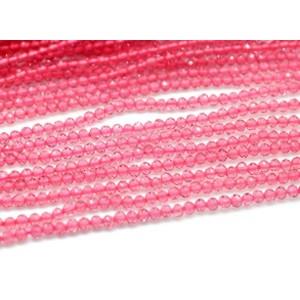 Бусины из шпинели шарик гр.2мм цвет розовый, 37см, 198 бусин (иск.) Бусины из шпинели шарик гр.2мм цвет розовый, 37см, 198 бусин (иск.)