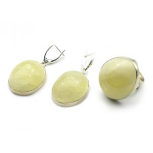 Кольцо и серьги с цитрином