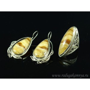 Кольцо и серьги оникс Кольцо и серьги оникс