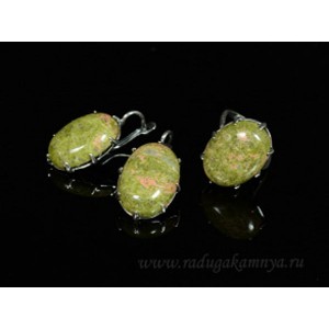 Кольцо и серьги яшма Кольцо и серьги яшма