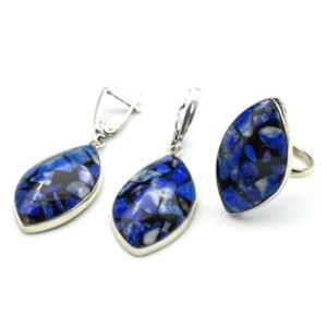 Кольцо и серьги "Мозаика" Кольцо и серьги "Мозаика"