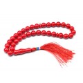 Четки из коралла имитация шарик 12мм, 40см