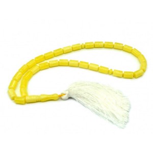 Четки из янтаря искусственного цилиндрик 7*10мм молочный, 35см. (иск.) Четки из янтаря искусственного цилиндрик 7*10мм молочный, 35см. (иск.)