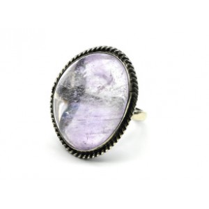 Кольцо аметист 26*32мм.