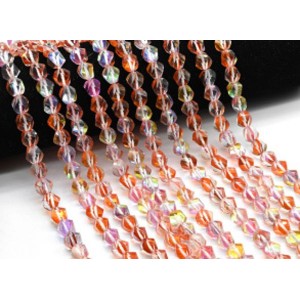 Опал синтетический бусины многогранник 8*8мм цв.оранжевый, 34см, 39 бусин (иск.) Опал синтетический бусины многогранник 8*8мм цв.оранжевый, 34см, 39 бусин (иск.)