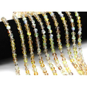 Опал синтетический бусины многогранник 5*5мм цв.золотой, 36см, 65 бусин (иск.) Опал синтетический бусины многогранник 5*5мм цв.золотой, 36см, 65 бусин (иск.)