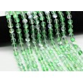 Опал синтетический бусины шарик гр.10мм цв.зеленый, 35,5см, 39 бусин (иск.)