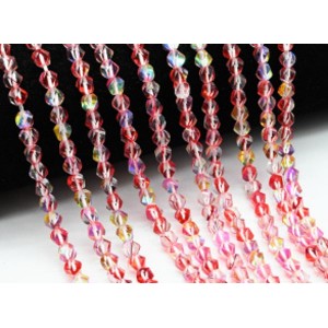 Опал синтетический бусины многогранник 5*5мм цв.красный, 36см, 66 бусин (иск.) Опал синтетический бусины многогранник 5*5мм цв.красный, 36см, 66 бусин (иск.)