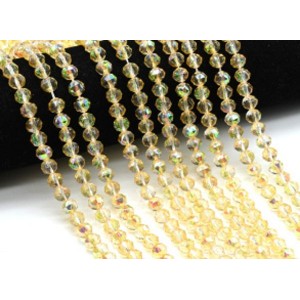 Бусины из циркона шарик гр.8мм цв.золотой хамелеон, 40см, 58 бусин (иск.) Бусины из циркона шарик гр.8мм цв.золотой хамелеон, 40см, 58 бусин (иск.)