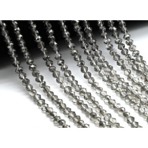 Бусины из циркона шарик гр.6мм цв.серебристый, 40см, 83 бусины (иск.) Бусины из циркона шарик гр.6мм цв.серебристый, 40см, 83 бусины (иск.)