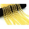 Бусины из стекла шарик 12мм цв.желтый, 38см, 33 бусины (иск.)