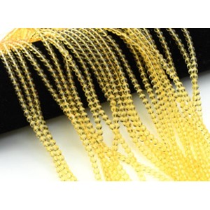 Бусины из стекла шарик 4мм цв.желтый, 38см, 102 бусины (иск.) Бусины из стекла шарик 4мм цв.желтый, 38см, 102 бусины (иск.)