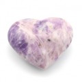Сердце из лепидолита 85*73*41мм