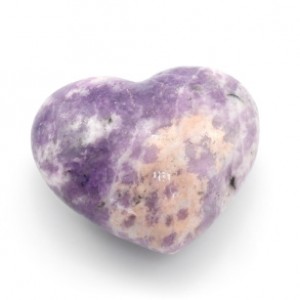 Сердце из лепидолита 75*66*40мм Сердце из лепидолита 75*66*40мм