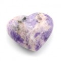 Сердце из лепидолита 86*73*38мм