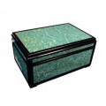 Ларец из Уральского амазонита 150*105*70мм.