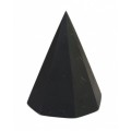 Пирамида из шунгита 8-гранная неполированная, размер основания 60мм