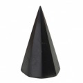 Пирамида из шунгита 8-гранная полированная, размер основания 90-95мм