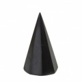 Пирамида из шунгита 8-гранная полированная, размер основания 30-35мм