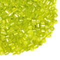Бисер TOHO HEXAGON №11 цвет 23 салатовый внутреннее серебрение 5 граммов Япония