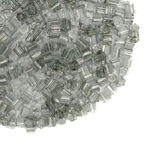 Бисер TOHO HEXAGON №11 цвет 9 прозрачный серый 5 граммов Япония