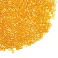 Бисер TOHO Treasure №11 цвет 789  мандариновый радужный Япония 5 граммов
