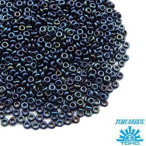 Бисер TOHO Demi Round №11 цвет 88 пурпурный ирис ЯПОНИЯ 5 граммов