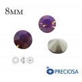 Шатоны без оправы PRECIOSA MAXIMA ss39 (8мм) Amethyst Opal 1 штука, Чехия