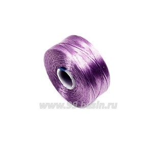 Нить Superlon (S-lon) D цвет orchid (сиреневый) толщина 0,11 мм, катушка 71.3 метров