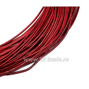 Канитель жесткая (жемчужная) 1 мм, цвет алый пр-во Индия, упаковка 5 грамм (общая длина около 1,2 метров) Канитель жесткая (жемчужная) 1 мм, цвет алый пр-во Индия, упаковка 5 грамм (общая длина около 1,2 метров)