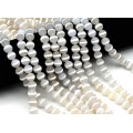 Бусины из агата тибетского шарик 10мм цв.белый матовый, 38см, 38 бусин